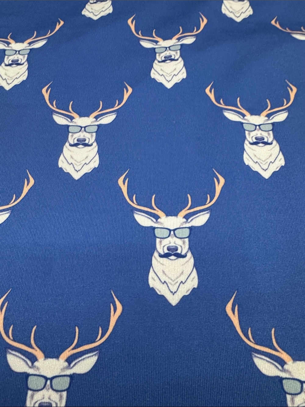 Waggle Golf Mens "Kentucky Buck" Performance Polo in Dusty Blue, sz M - Picture 5 of 11